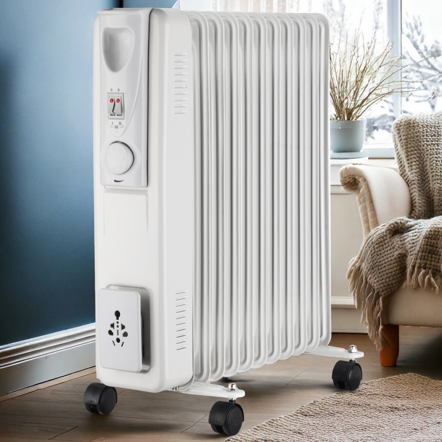 Θερμαντήρας λαδιού με 11 πτερύγια 1000/1500/2500W/230V