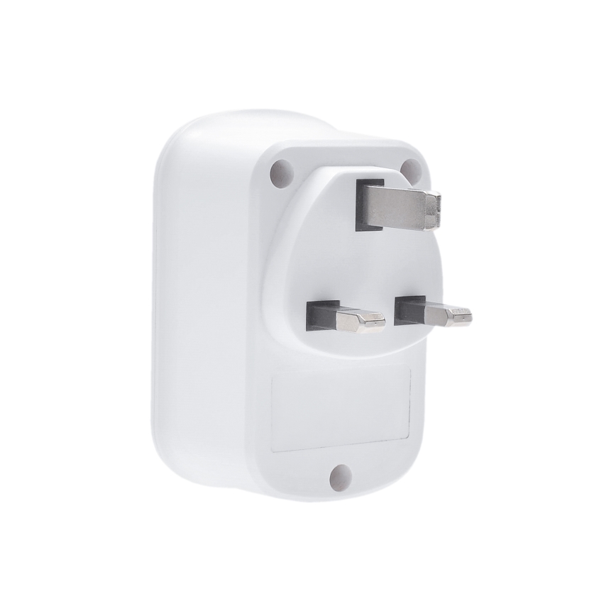 Ταξιδιωτικός αντάπτορας για UK 230V με 2x θύρες USB-A και 1x θύρα USB-C