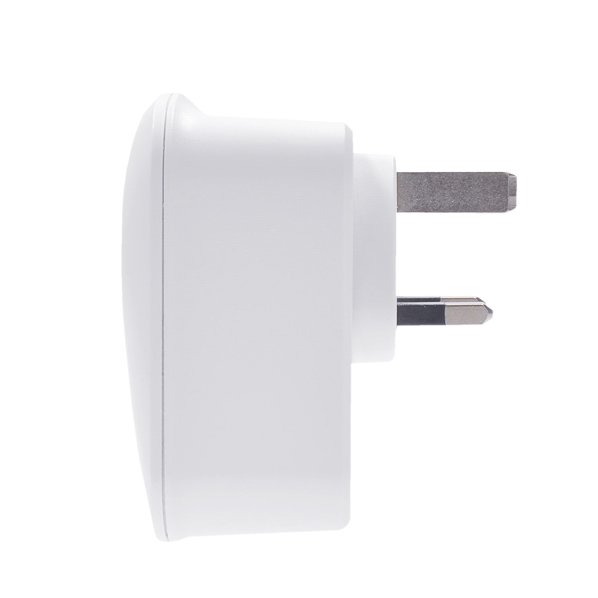 Ταξιδιωτικός αντάπτορας για UK 230V με 2x θύρες USB-A και 1x θύρα USB-C