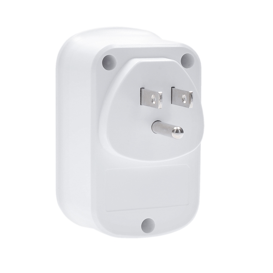 Ταξιδιωτικός αντάπτορας για τις ΗΠΑ, 230V, 2x USB-A + 1x USB-C