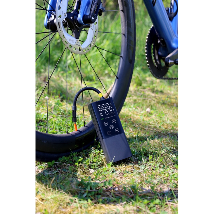 Ψηφιακή τρόμπα τσέπης 2000 mAh 5V μαύρο