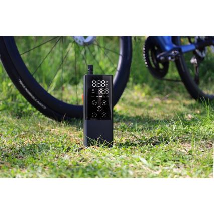 Ψηφιακή τρόμπα τσέπης 2000 mAh 5V μαύρο