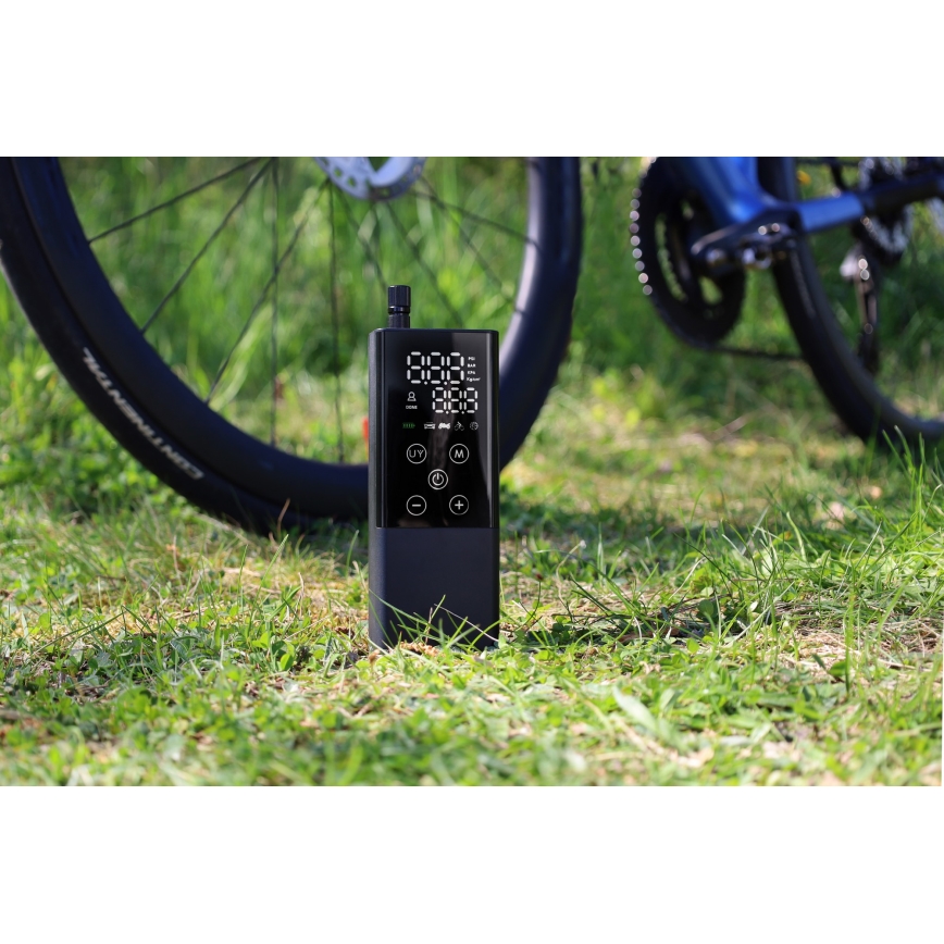 Ψηφιακή τρόμπα τσέπης 2000 mAh 5V μαύρο