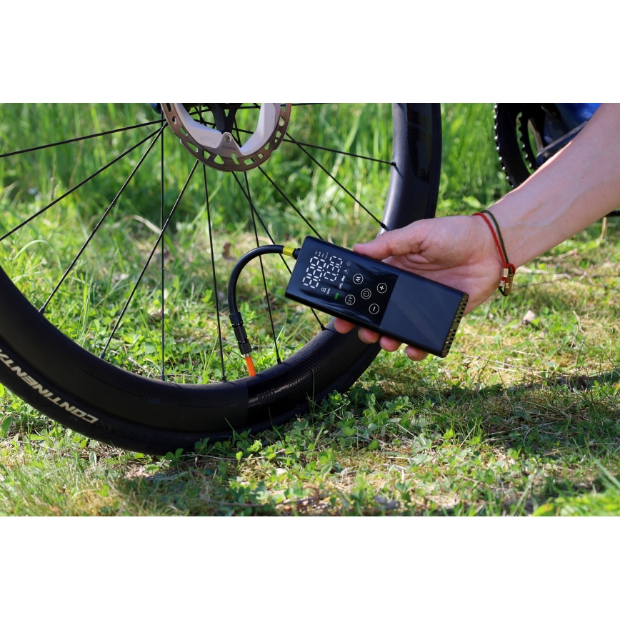 Ψηφιακή τρόμπα τσέπης 2000 mAh 5V μαύρο