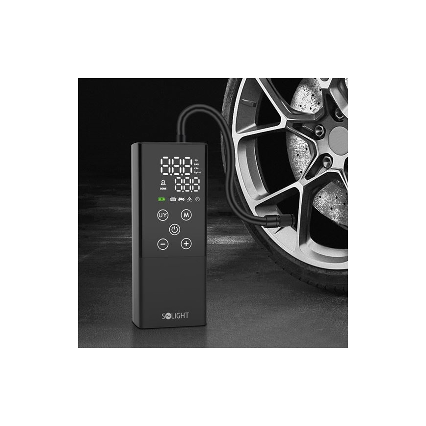 Ψηφιακή τρόμπα τσέπης 2000 mAh 5V μαύρο