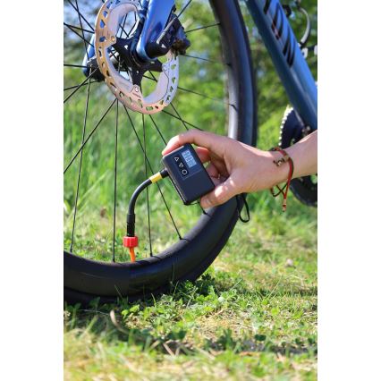 Ψηφιακό φορητό κομπρεσέρ 500 mAh 5V μαύρο