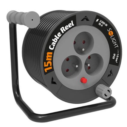 Καλώδιο επέκτασης σε τύμπανο, 3 υποδοχές, 12 m