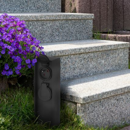 Στήλη υποδοχής πρίζας εξωτερικού χώρου 2Z 230V IP44