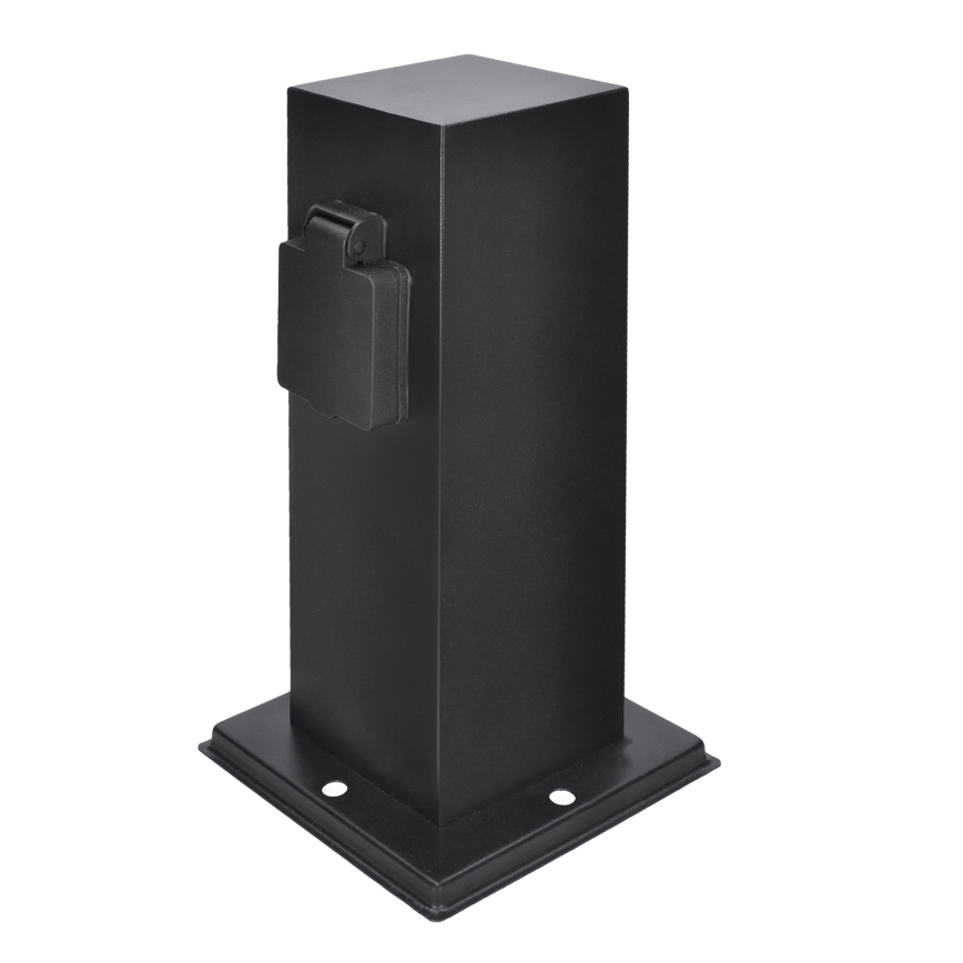 Φωτιστικό κολώνα εξωτερικού χώρου 2Z 230V IP44 μαύρο γωνιακό