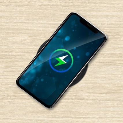 Κολόνα με πρίζες για επιφάνεια τραπεζιού με ασύρματη φόρτιση Qi 3x230V + 1xUSB-A + 1xUSB-C μαύρο/ασημί