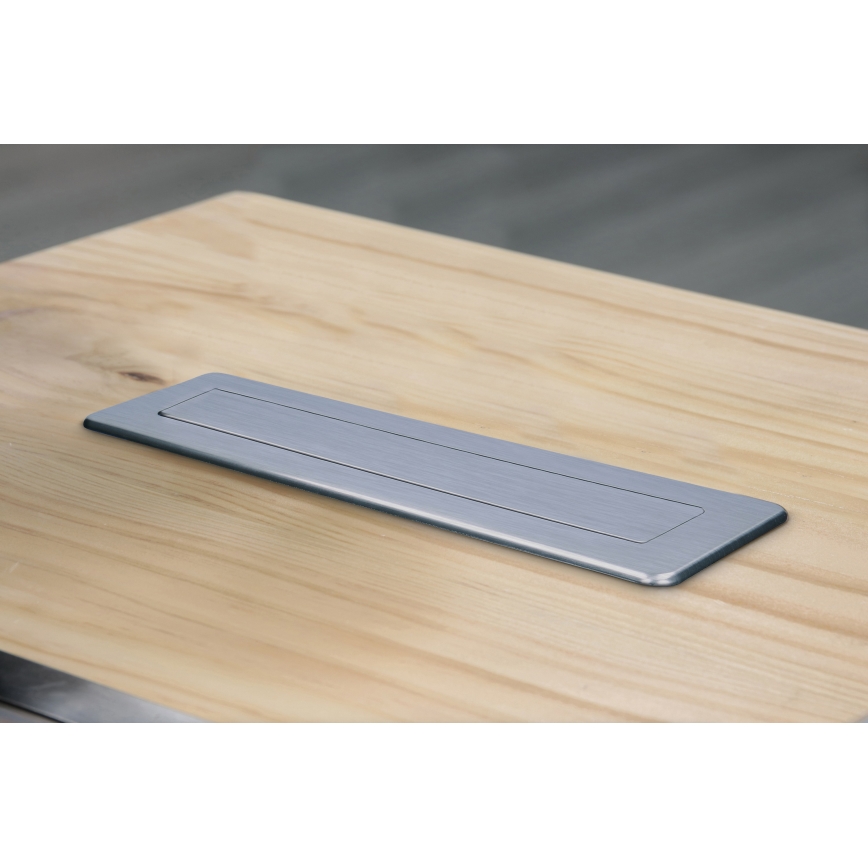 Στήλη πρίζας για επιφάνεια γραφείου 3x230V + USB-A + USB-C