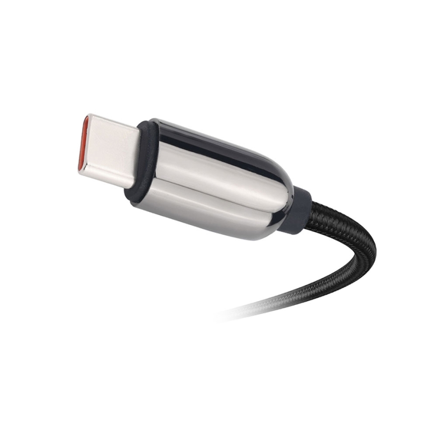 USB-C καλώδιο με ένα display 100W 1m