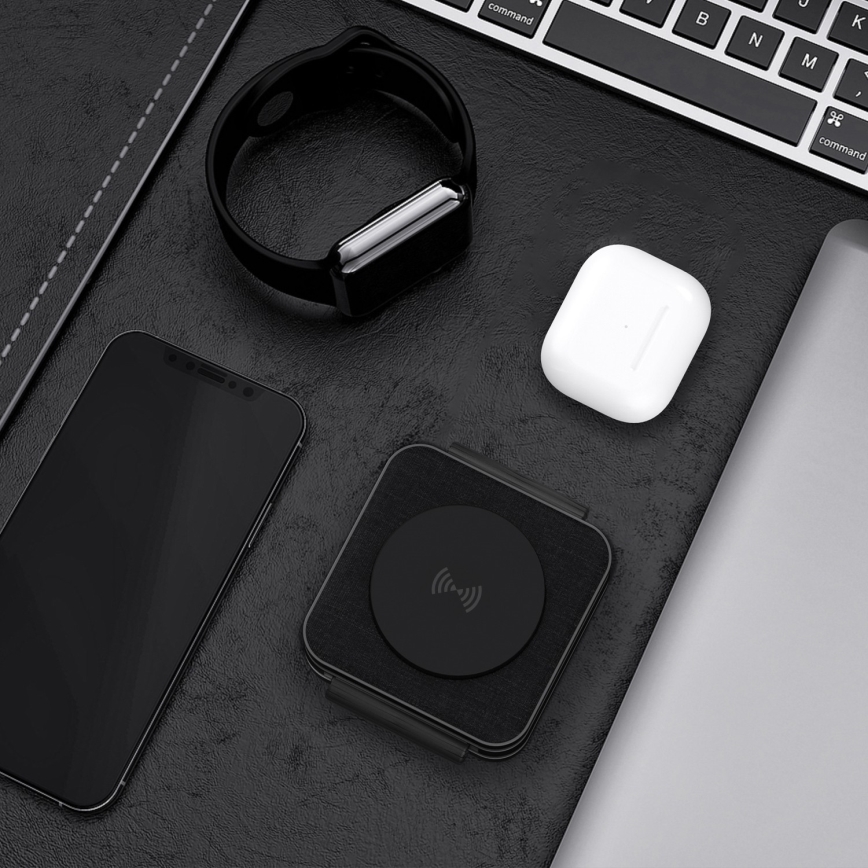 Ασύρματος φορτιστής 3 σε 1 15W