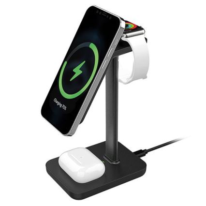 Επιτραπέζιος ασύρματος φορτιστής 3-σε-1 23W