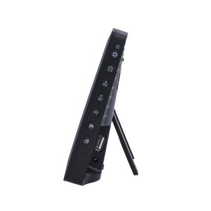 Επαγγελματικοί μετεωρολογικοί σταθμοί με έγχρωμη οθόνη LCD 5V/2xAA + 3xAA + 2xAA Wi-Fi Tuya