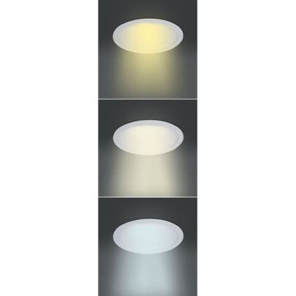 LED πάνελ LED/6W/230V 3000/4000/6000K Ø 12 εκ. λευκό