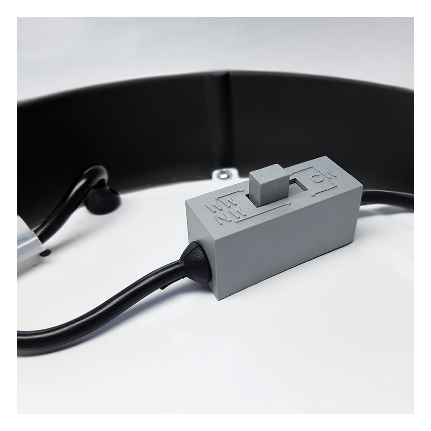 Φωτιστικό οροφής LED/12W/230V 3000/4000/6000K διάμ. 17 cm λευκό