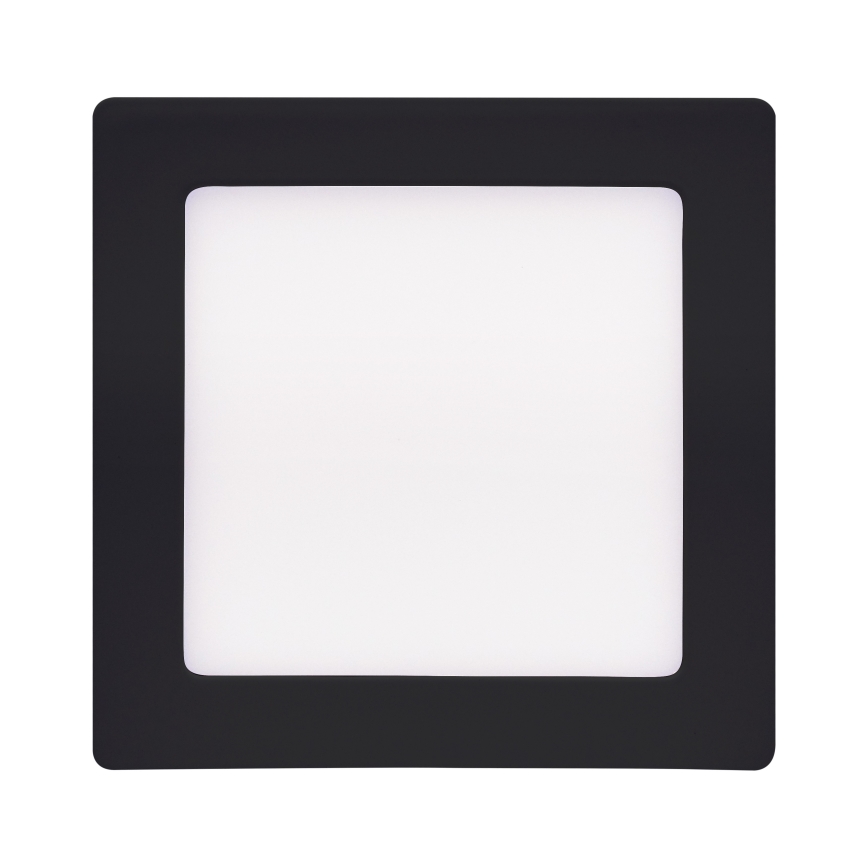 LED Φωτιστικό οροφής LED/12W/230V 3000/4000/6000K μαύρο στενόμακρο