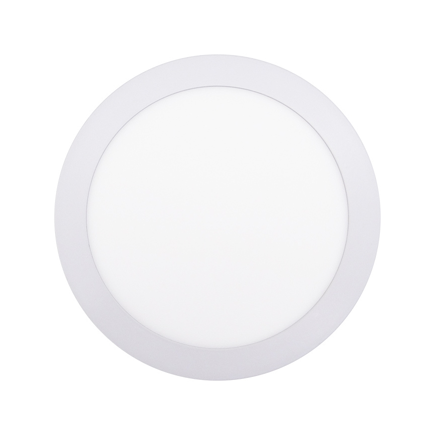 Φωτιστικό οροφής LED/18W/230V 3000/4000/6000K Ø 22,5 cm λευκό