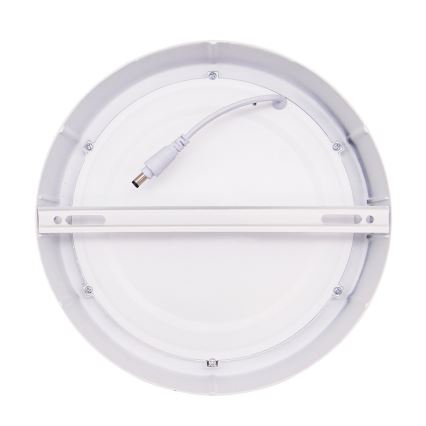 Φωτιστικό οροφής LED/18W/230V 3000/4000/6000K Ø 22,5 cm λευκό