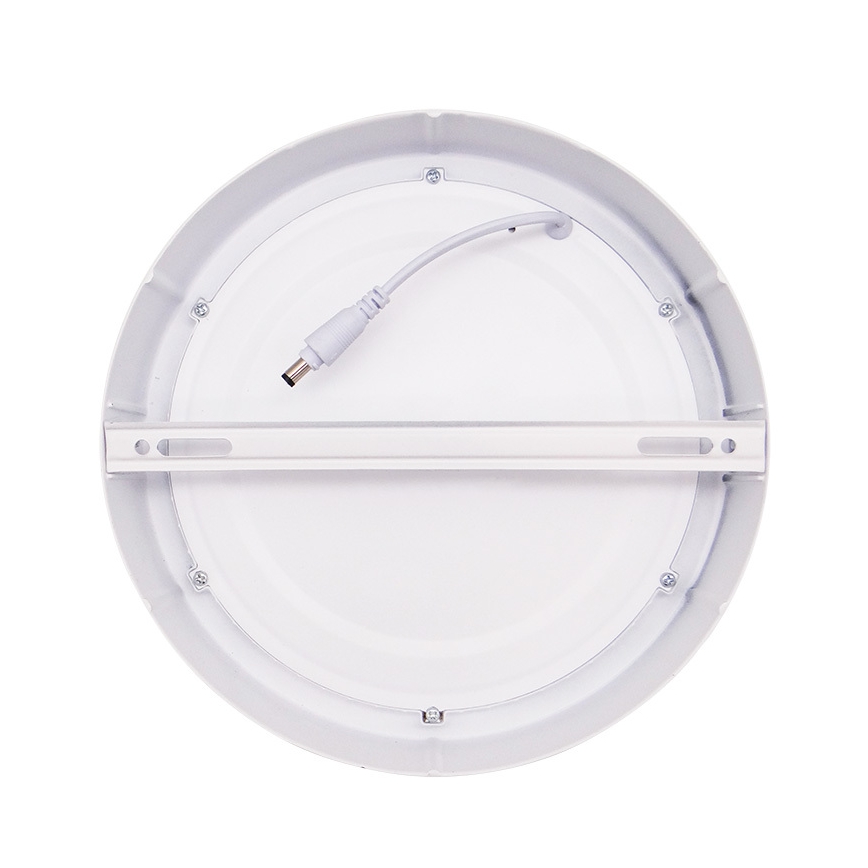 Φωτιστικό οροφής LED/18W/230V 3000/4000/6000K Ø 22,5 cm λευκό