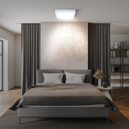 LED φωτιστικό οροφής LED/18W/230V 3000/4000/6000K 22,5x22,5 cm λευκό