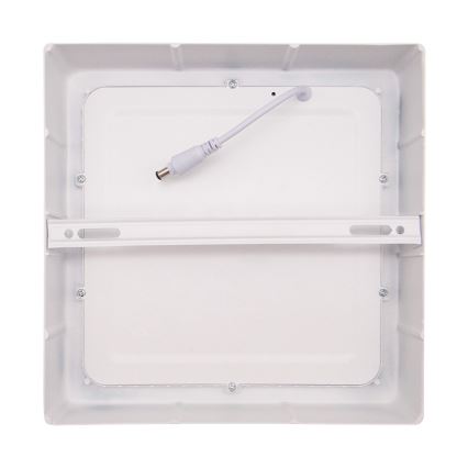 LED φωτιστικό οροφής LED/18W/230V 3000/4000/6000K 22,5x22,5 cm λευκό
