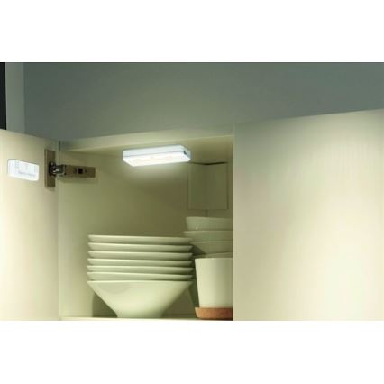 ΣΕΤ 2x LED Φωτισμός ντουλαπιού LED/0,5W/2xAAA