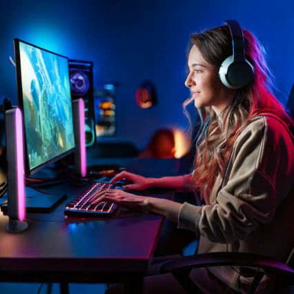 LED RGB φωτισμός για gaming + τηλεχειριστήριο