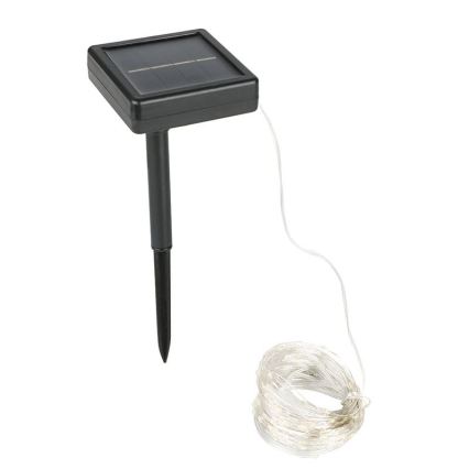 LED Ηλιακή διακοσμητική γιρλάντα LED/3,7V 800 mAh 22 m