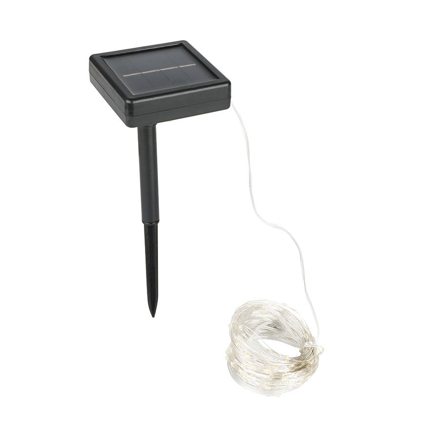 LED Ηλιακή διακοσμητική γιρλάντα LED/3,7V 800 mAh 22 m