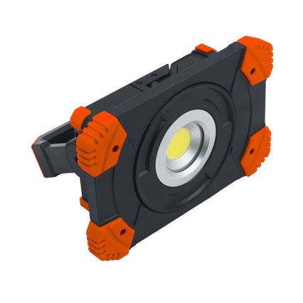 Επαναφορτιζόμενος LED προβολέας LED/10W/3,7V 4400 mAh
