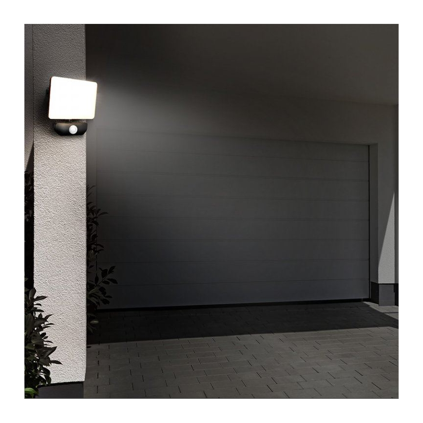 Εξωτερικός προβολέας LED με αισθητήρα LED/30W/230V 4000K IP44