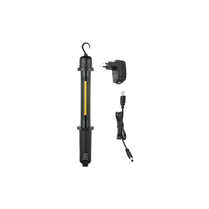 LED επαναφορτιζόμενη λάμπα βαρέος τύπου LED/5W/Li-ion
