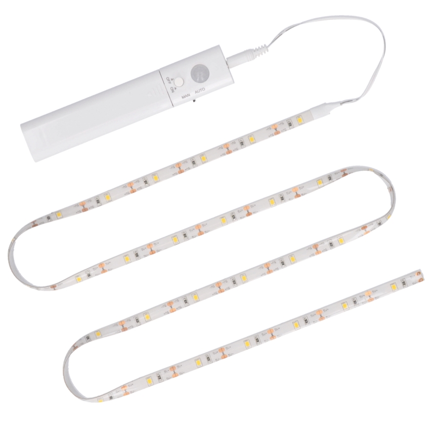Ταινία LED με αισθητήρα 4xAAA 3000K 1m