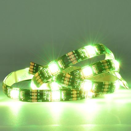 LED RGB Ρυθμιζόμενη λωρίδα για TV LED/6W/5V Wi-Fi Tuya + τηλεχειριστήριο 0,5m