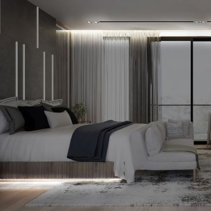LED Ταινία LED/8W/m/230V 4000K 5m