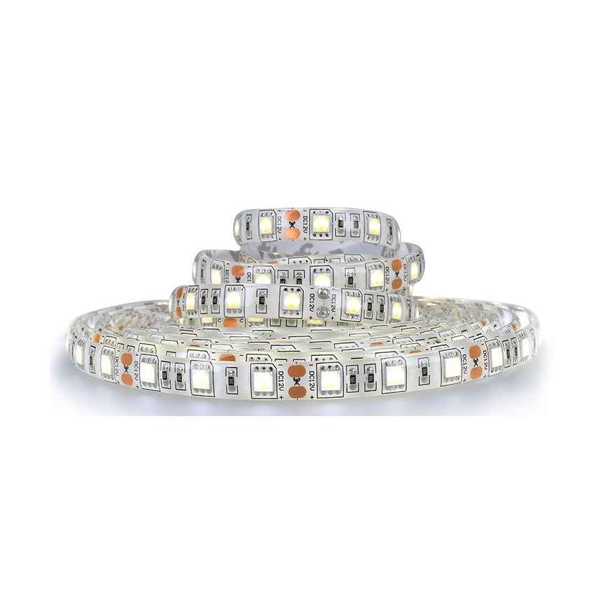 LED Εξωτερική ταινία LED/72W/12V 5m IP65 ψυχρό λευκό