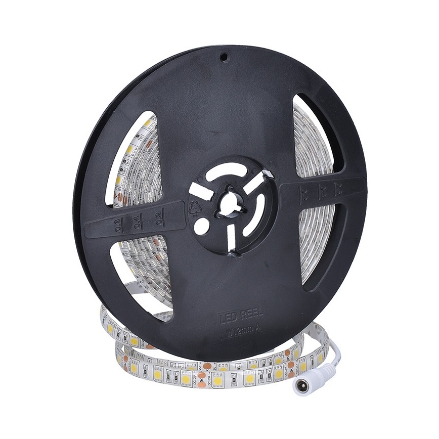 LED Εξωτερική ταινία LED/72W/12V 5m IP65 ψυχρό λευκό