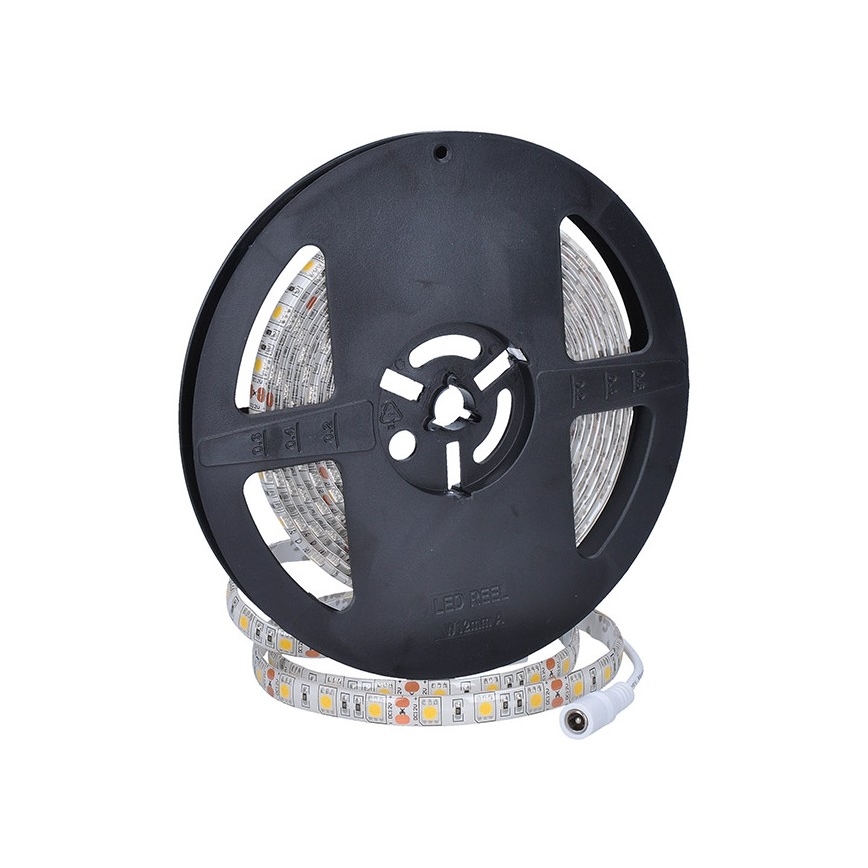 LED Εξωτερική ταινία LED/72W/12V 5m IP65 ζεστό λευκό