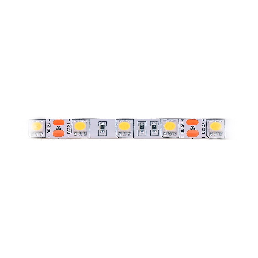 LED Εξωτερική ταινία LED/72W/12V 5m IP65 ζεστό λευκό