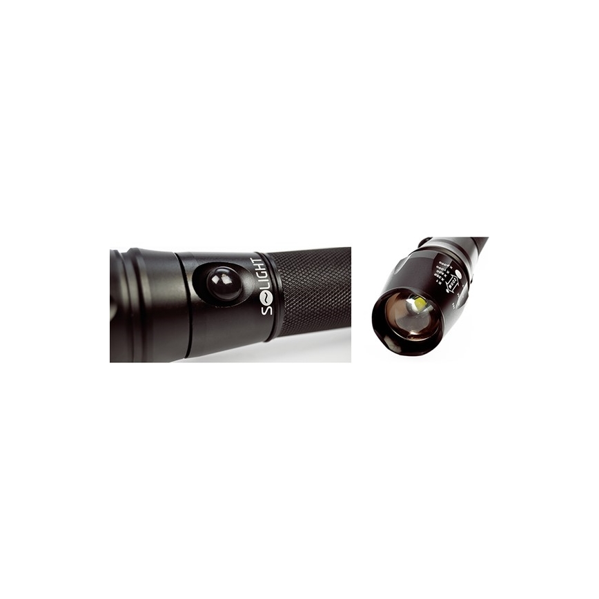 Επαναφορτιζόμενος φακός LED Cree XML T6 LED/3,7V 2200mAh IP44