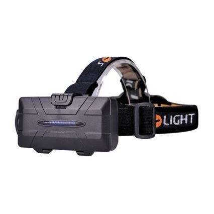 Επαναφορτιζόμενος φακός κεφαλής LED LED/USB 2200mAh IP44