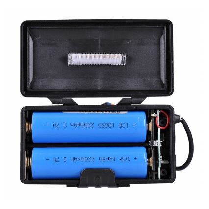 Επαναφορτιζόμενος φακός κεφαλής LED LED/USB 2200mAh IP44