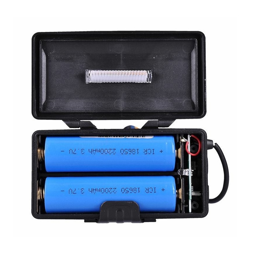 Επαναφορτιζόμενος φακός κεφαλής LED LED/USB 2200mAh IP44