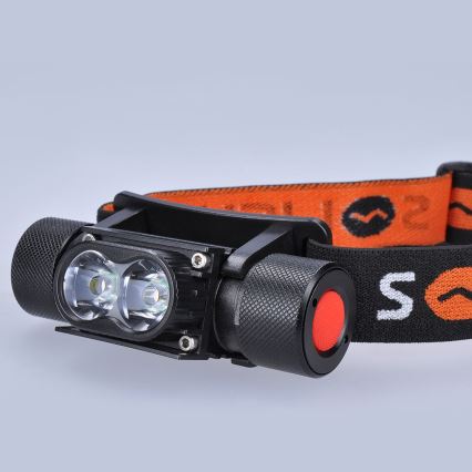 Επαναφορτιζόμενος φακός κεφαλής LED/2200 mAh 3,7V IP44