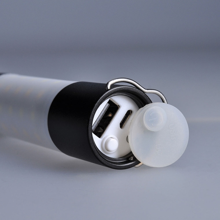 LED Επαναφορτιζόμενο camping flashlight με ένα power bank λειτουργία LED/1500 mAh 3,7V IP44