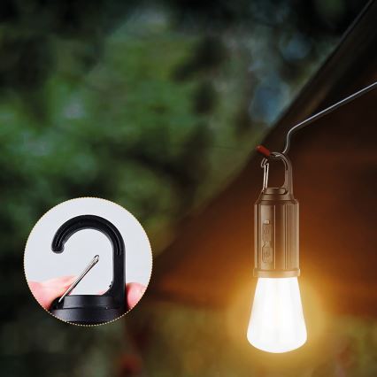 Φακός κάμπινγκ LED/3,7V 400 mAh IP44