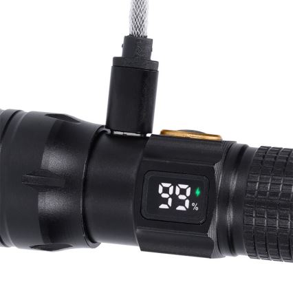 Επαναφορτιζόμενος φακός LED/3,7V 1200 mAh