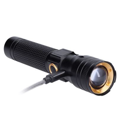 Επαναφορτιζόμενος φακός LED/3,7V 1200 mAh